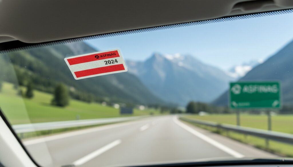 Vignette in Österreich: Wo kaufen, wie anbringen und welche Strafen drohen