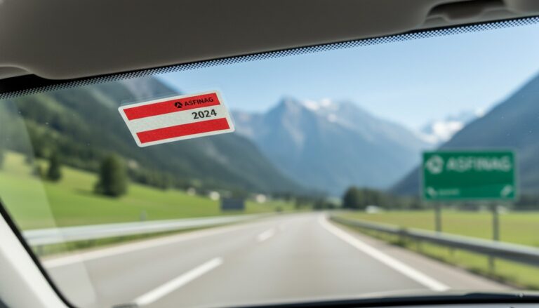 Vignette in Österreich: Wo kaufen, wie anbringen und welche Strafen drohen